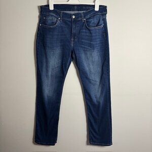 7 For All Man Kind Men's The Straight Jeans Size 36